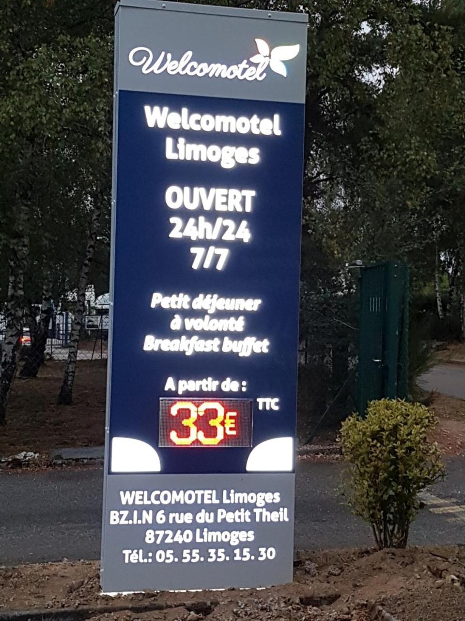 Welcomotel Лімож Екстер'єр фото